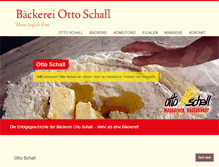 Tablet Screenshot of otto-schall.de